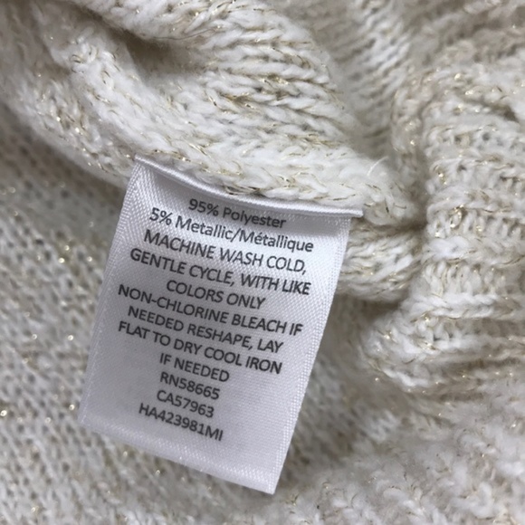 Halogen X Atlantic-Pacific Cable Knit Sweater - Picture 7 of 7